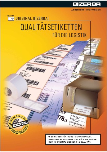 Bizerba logisztikai címkék